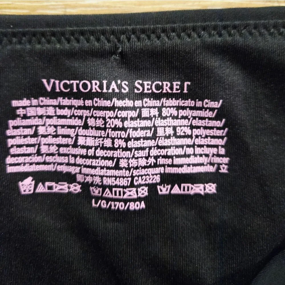 Victoria's Secret Black Swim Bottom